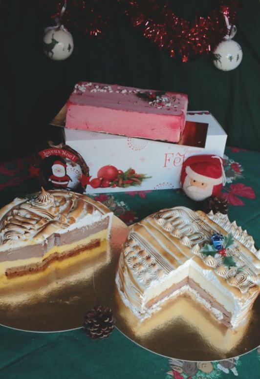 Buche Glacée La RUBIS pour le Jour de l'An